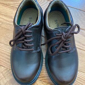 Little Boys Sonoma Brown Dress Shoes